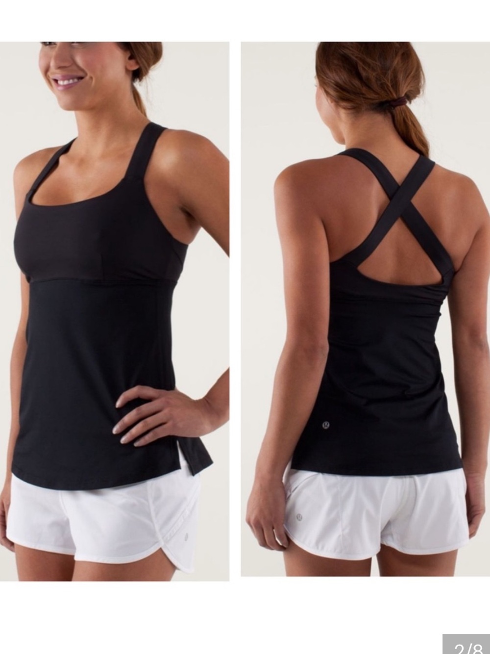 Lululemon athletica Track and Train Tank black